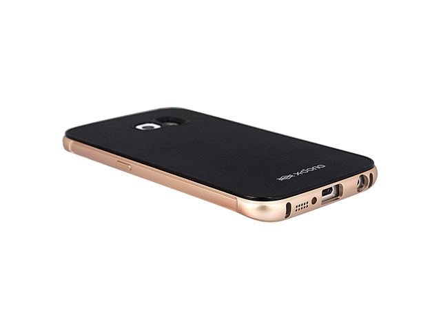 Чехол X-doria Bump Leather для Samsung Galaxy S6 SM-G920 (золотистый, кожаный)