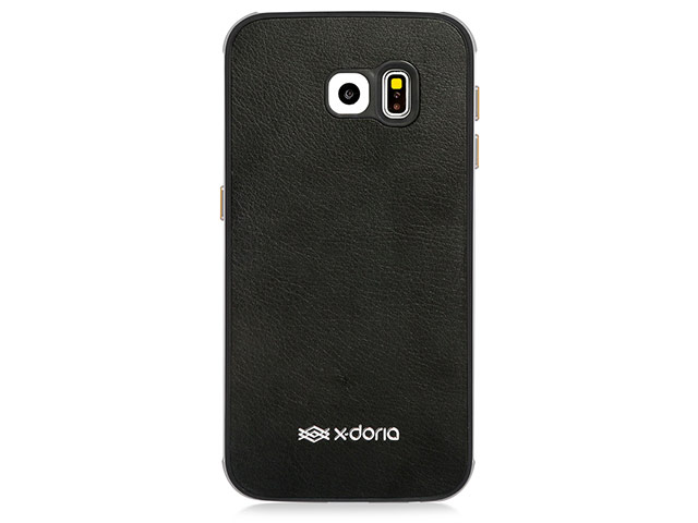 Чехол X-doria Bump Leather для Samsung Galaxy S6 SM-G920 (серебристый, кожаный)