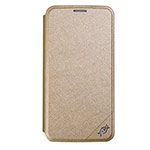 Чехол X-doria Dash Folio One case для Samsung Galaxy S6 SM-G920 (золотистый, кожаный)