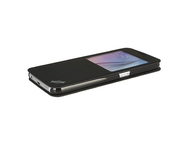 Чехол X-doria Dash Folio View для Samsung Galaxy S6 SM-G920 (черный, кожаный)