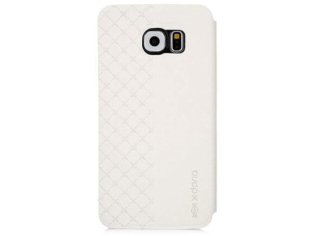 Чехол X-doria Dash Folio View для Samsung Galaxy S6 SM-G920 (белый, кожаный)