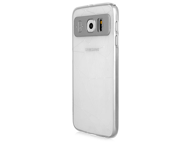 Чехол X-doria Mag-shine для Samsung Galaxy S6 SM-G920 (серебристый, пластиковый)