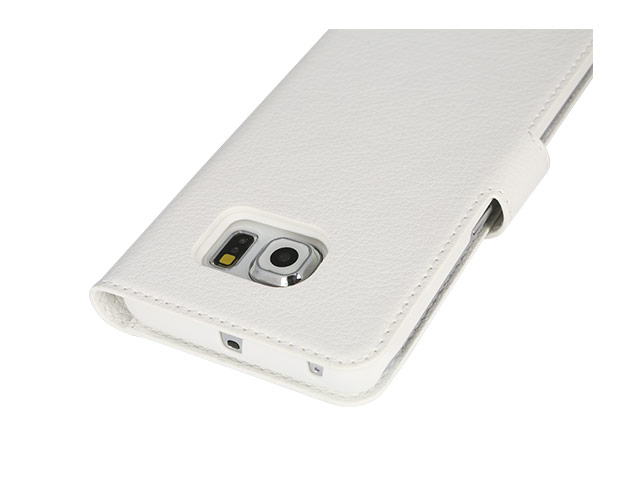 Чехол X-doria Dash Folio Bright для Samsung Galaxy S6 edge SM-G925 (белый, кожаный)