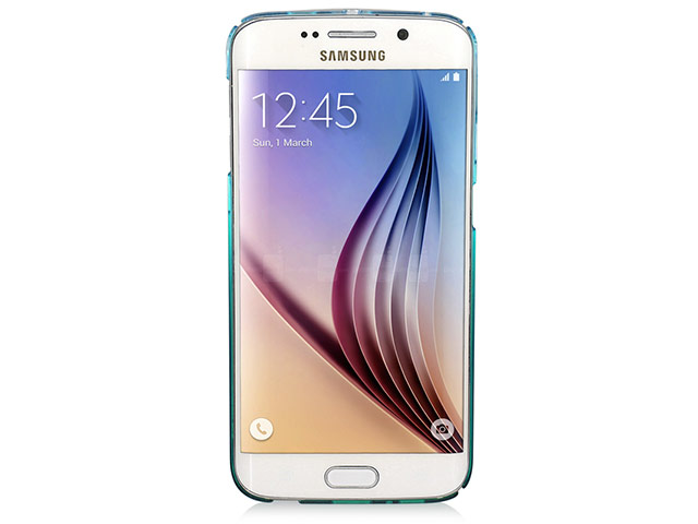 Чехол X-doria Engage Case для Samsung Galaxy S6 edge SM-G925 (голубой, пластиковый)