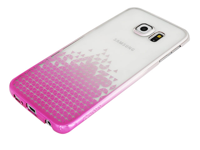 Чехол X-doria Engage Plus для Samsung Galaxy S6 edge SM-G925 (розовый, пластиковый)