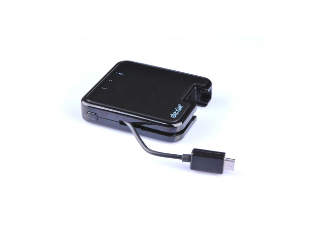 Внешняя батарея Dexim Mini Backup Battery универсальная (microUSB) (2000 mAh) (черная)