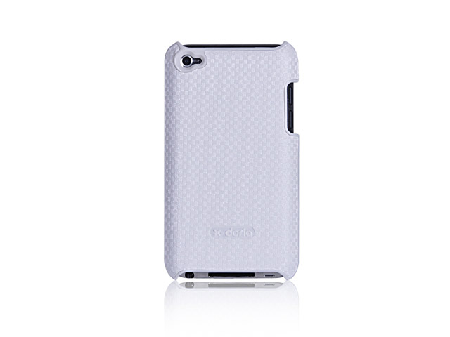 Чехол X-doria Dash case для Apple iPod touch (4-th gen) (белый, кожанный)