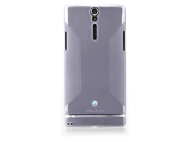 Чехол Nillkin Soft case для Sony Xperia S LT26i (белый, гелевый)