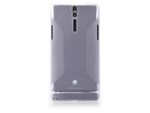 Чехол Nillkin Soft case для Sony Xperia S LT26i (белый, гелевый)