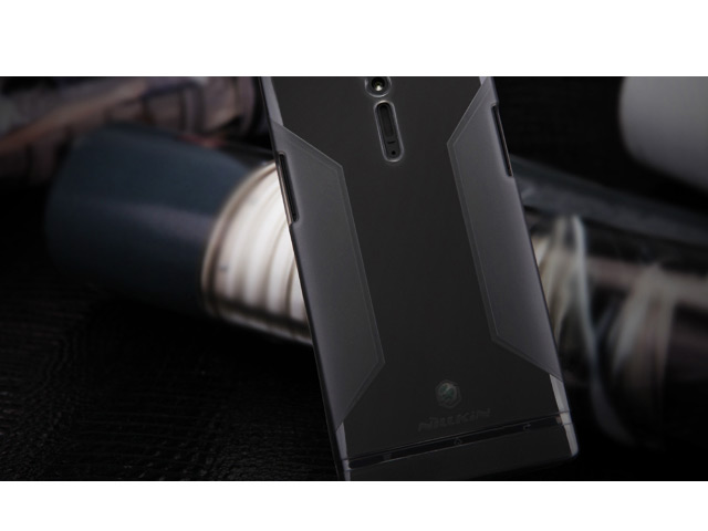 Чехол Nillkin Soft case для Sony Xperia S LT26i (черный, гелевый)