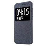 Чехол Nillkin Sparkle Leather Case для HTC One A9 (темно-серый, винилискожа)