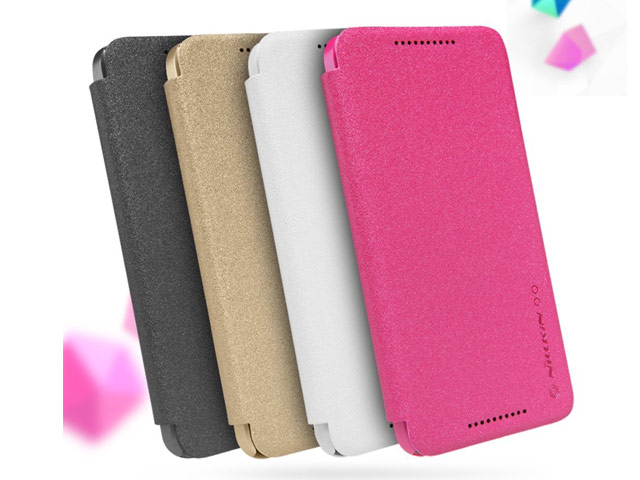 Чехол Nillkin Sparkle Leather Case для LG Nexus 5X (темно-серый, винилискожа)