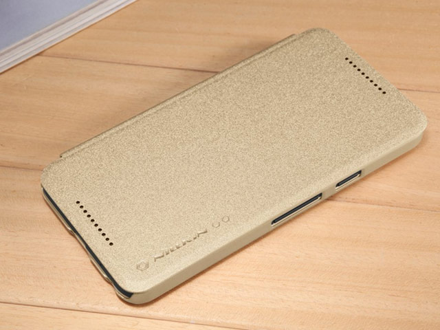 Чехол Nillkin Sparkle Leather Case для LG Nexus 5X (золотистый, винилискожа)