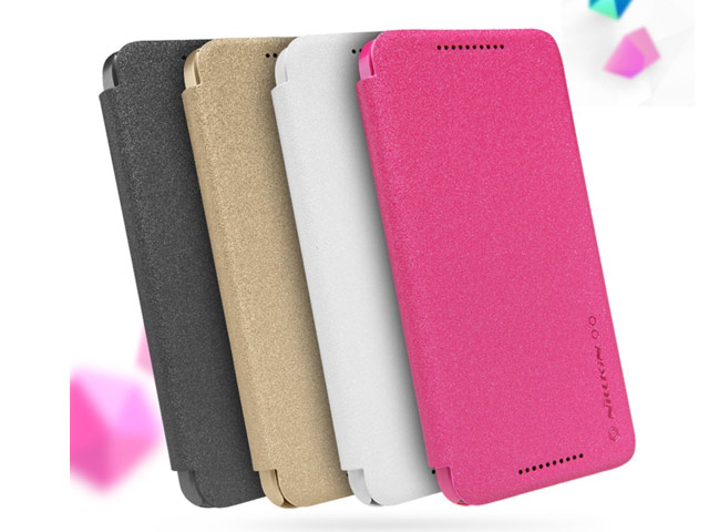 Чехол Nillkin Sparkle Leather Case для LG Nexus 5X (розовый, винилискожа)