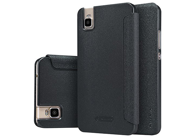 Чехол Nillkin Sparkle Leather Case для Huawei Honor 7i (темно-серый, винилискожа)