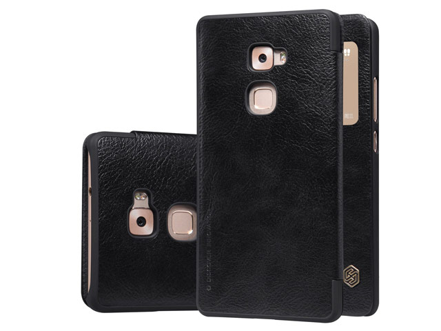 Чехол Nillkin Qin leather case для Huawei Mate S (черный, кожаный)