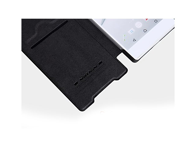 Чехол Nillkin Qin leather case для Sony Xperia Z5 (черный, кожаный)