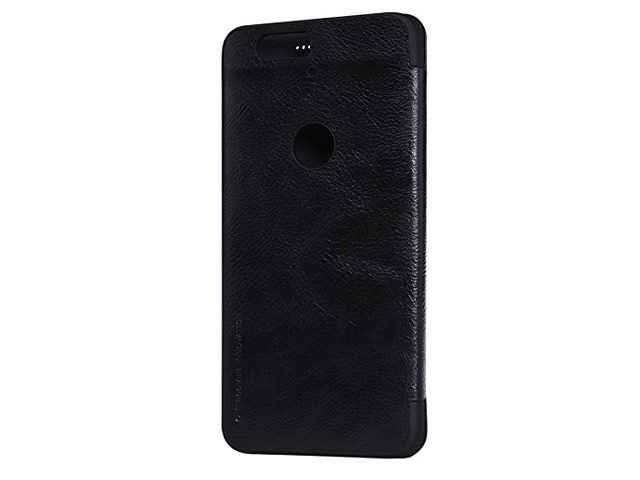 Чехол Nillkin Qin leather case для Huawei Nexus 6P (черный, кожаный)