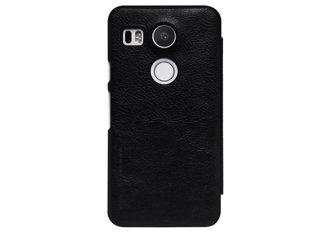 Чехол Nillkin Qin leather case для LG Nexus 5X (черный, кожаный)