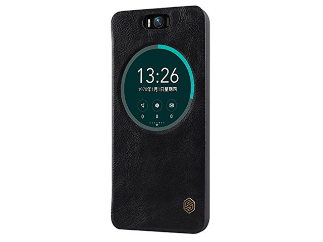 Чехол Nillkin Qin leather case для Asus ZenFone Selfie ZD551KL (черный, кожаный)