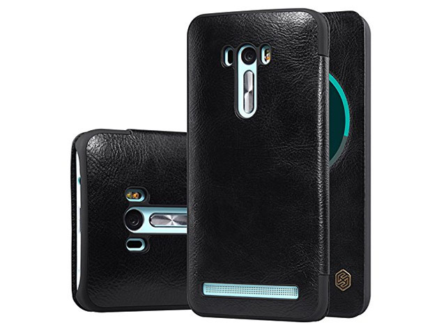 Чехол Nillkin Qin leather case для Asus ZenFone Selfie ZD551KL (черный, кожаный)