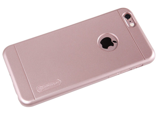 Чехол Nillkin Hard case для Apple iPhone 6S (розово-золотистый, пластиковый)