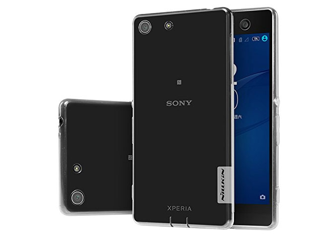 Чехол Nillkin Nature case для Sony Xperia M5 (прозрачный, гелевый)