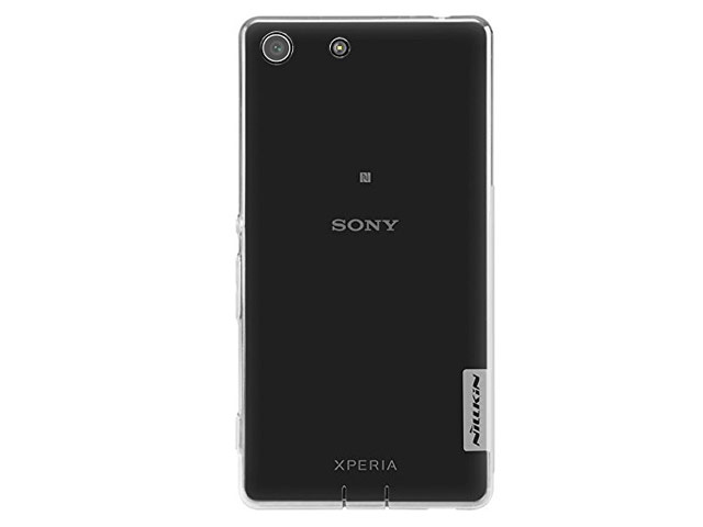 Чехол Nillkin Nature case для Sony Xperia M5 (прозрачный, гелевый)