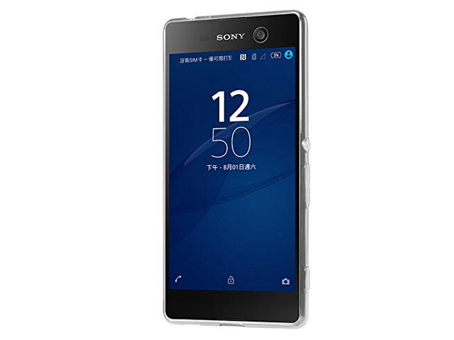 Чехол Nillkin Nature case для Sony Xperia M5 (прозрачный, гелевый)