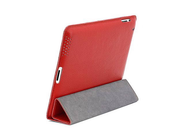 Чехол YooBao iSmart Leather case для Apple iPad 2/new iPad (кожанный, красный)