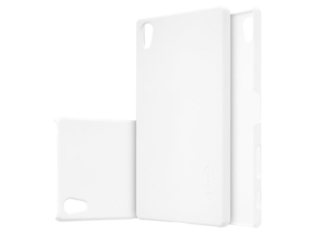 Чехол Nillkin Hard case для Sony Xperia Z5 premium (белый, пластиковый)