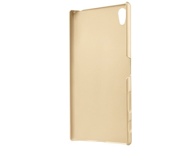 Чехол Nillkin Hard case для Sony Xperia Z5 premium (золотистый, пластиковый)
