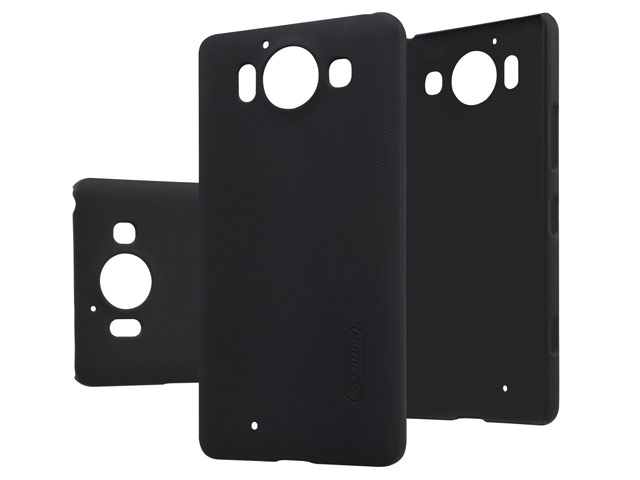 Чехол Nillkin Hard case для Microsoft Lumia 950 (черный, пластиковый)