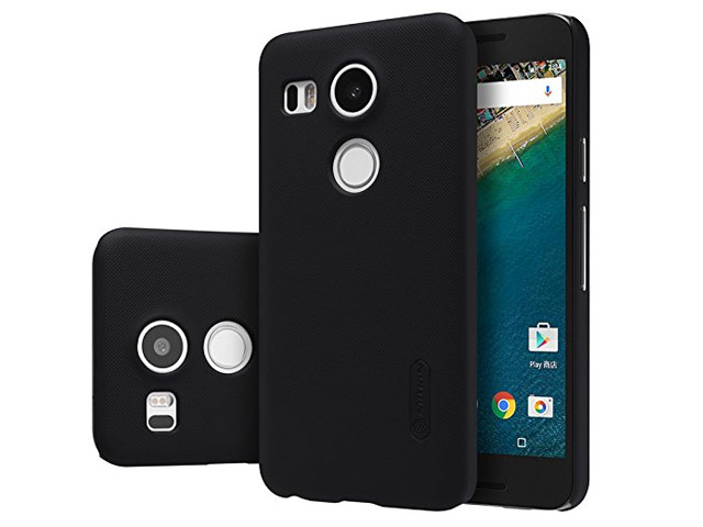 Чехол Nillkin Hard case для LG Nexus 5X (черный, пластиковый)