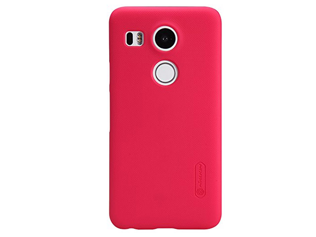 Чехол Nillkin Hard case для LG Nexus 5X (красный, пластиковый)