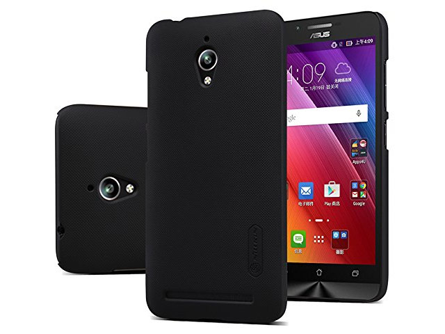 Чехол Nillkin Hard case для Asus ZenFone Go ZC500TG (черный, пластиковый)