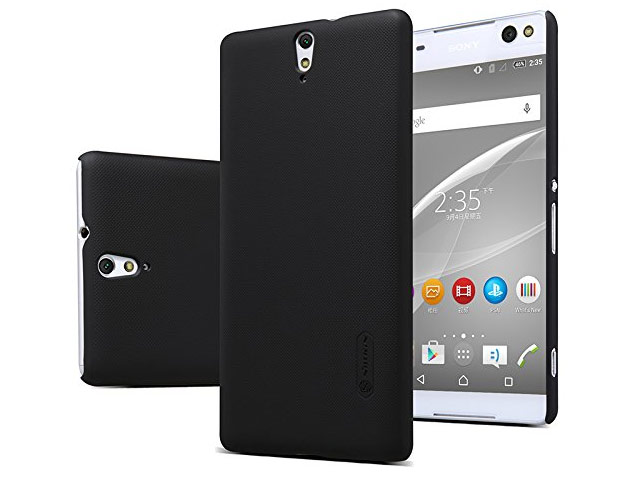 Чехол Nillkin Hard case для Sony Xperia C5 ultra (черный, пластиковый)