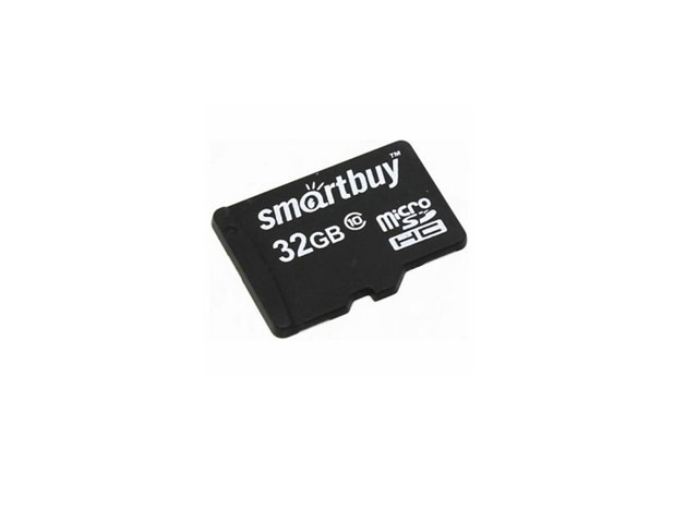 Флеш-карта SmartBuy microSDHC (32Gb, microSD, Class 10, SD-адаптер)