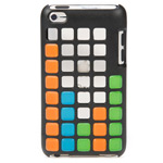 Чехол X-doria Cubit Case для Apple iPod touch (4-th gen) (черный/мозайка)