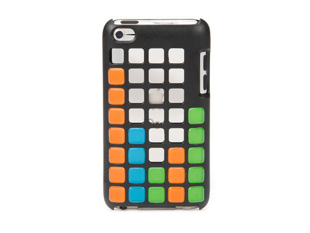 Чехол X-doria Cubit Case для Apple iPod touch (4-th gen) (черный/мозайка)