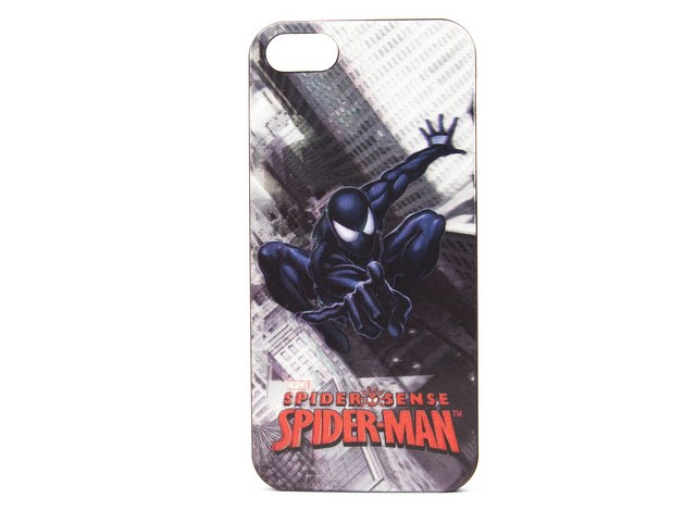 Чехол Disney Spider-Man 3D series case для Apple iPhone 5/5S (серый, пластиковый)