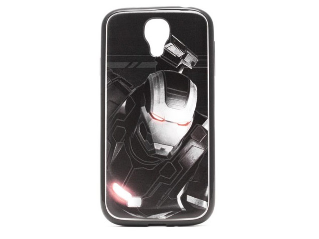 Чехол Disney Iron Man 3 series case для Samsung Galaxy S4 i9500 (черный, пластиковый)