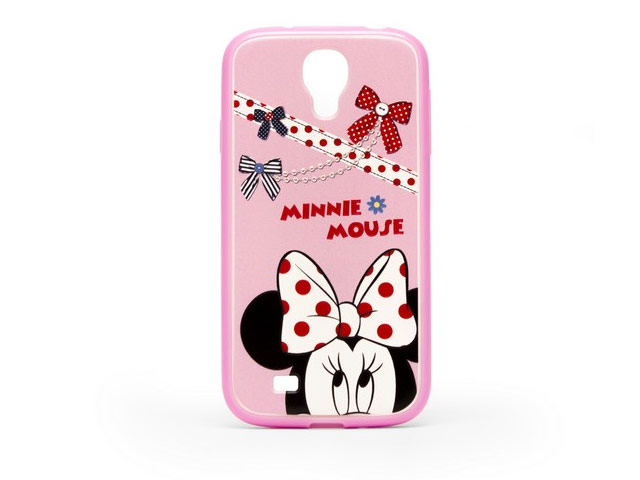 Чехол Disney Minnie Mouse series case для Samsung Galaxy S4 i9500 (розовый, пластиковый)