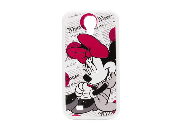 Чехол Disney Minnie Mouse series case для Samsung Galaxy S4 i9500 (белый, пластиковый)