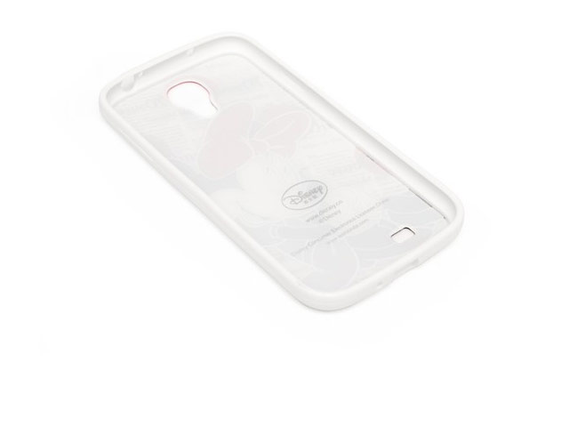 Чехол Disney Minnie Mouse series case для Samsung Galaxy S4 i9500 (белый, пластиковый)