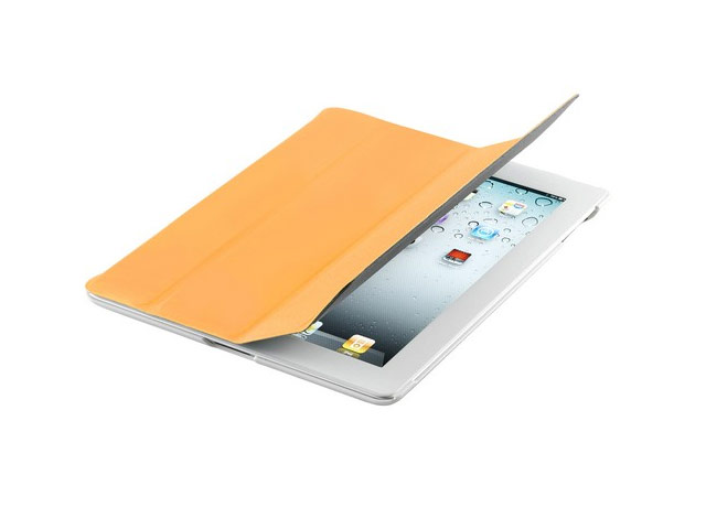 Чехол Cooler Master Wake Up Folio для Apple iPad 2/new iPad (оранжевый, полиуретановый)