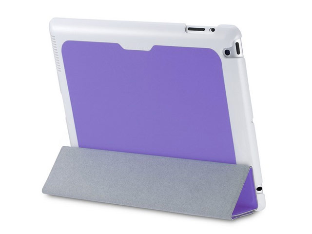 Чехол Cooler Master Wake Up Folio для Apple iPad 2/new iPad (фиолетовый, кожаный)