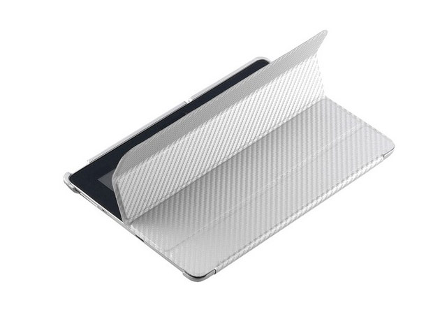 Чехол Cooler Master Wake Up Folio для Apple iPad 2/new iPad (серый, карбон, стилус)