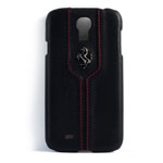 Чехол Ferrari Montecarlo Hardcase для Samsung Galaxy S4 i9500 (черный, кожаный)