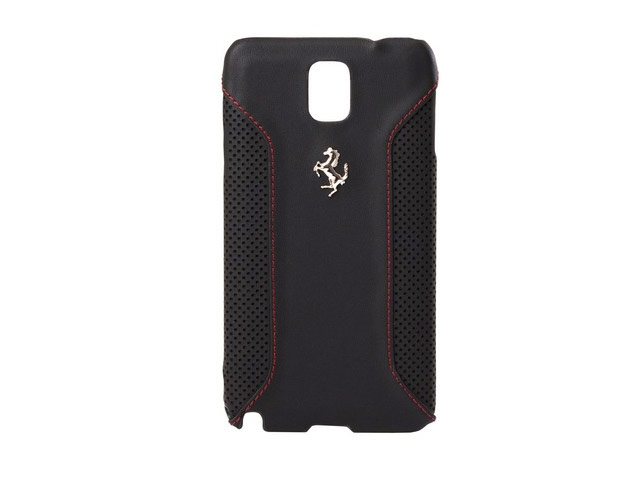 Чехол Ferrari GT Carbon Hardcase для Samsung Galaxy Note 3 N9000 (черный, кожаный)